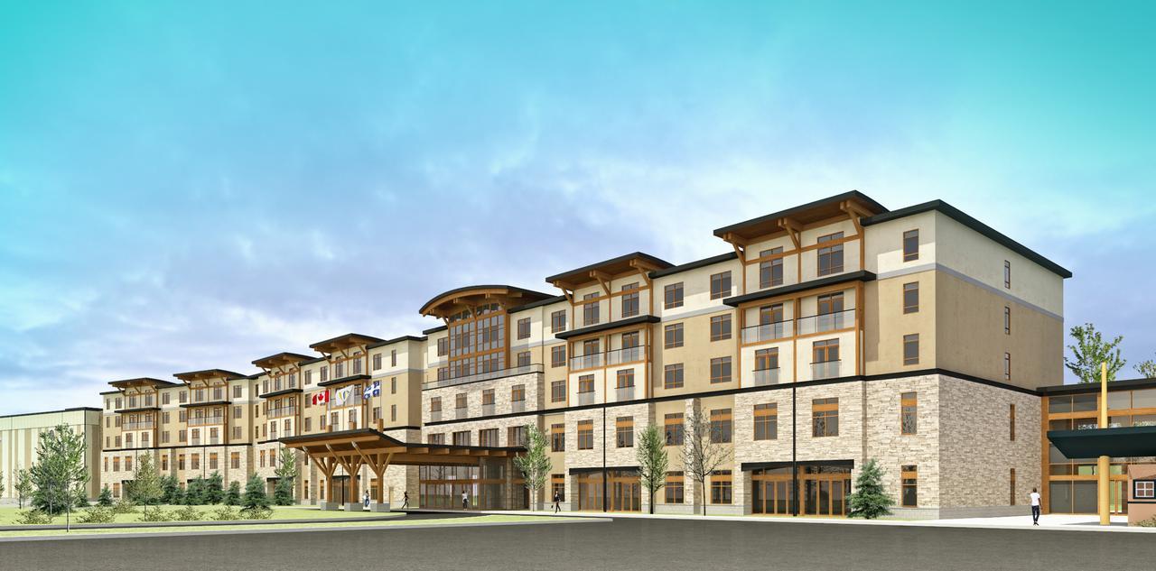 Hotel Valcartier Saint-Gabriel-De-Valcartier Exterior foto